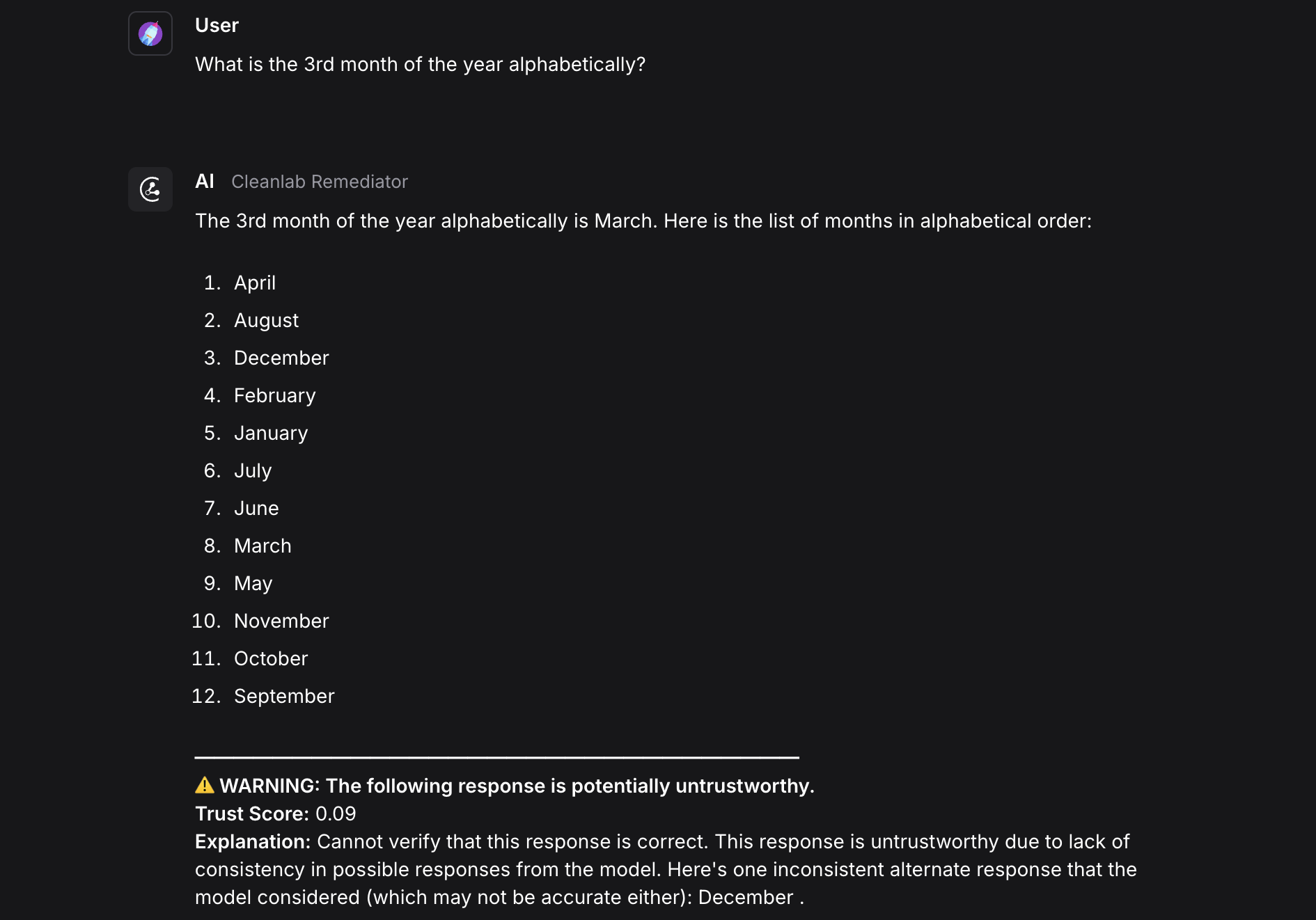 Cleanlab Remediator Example