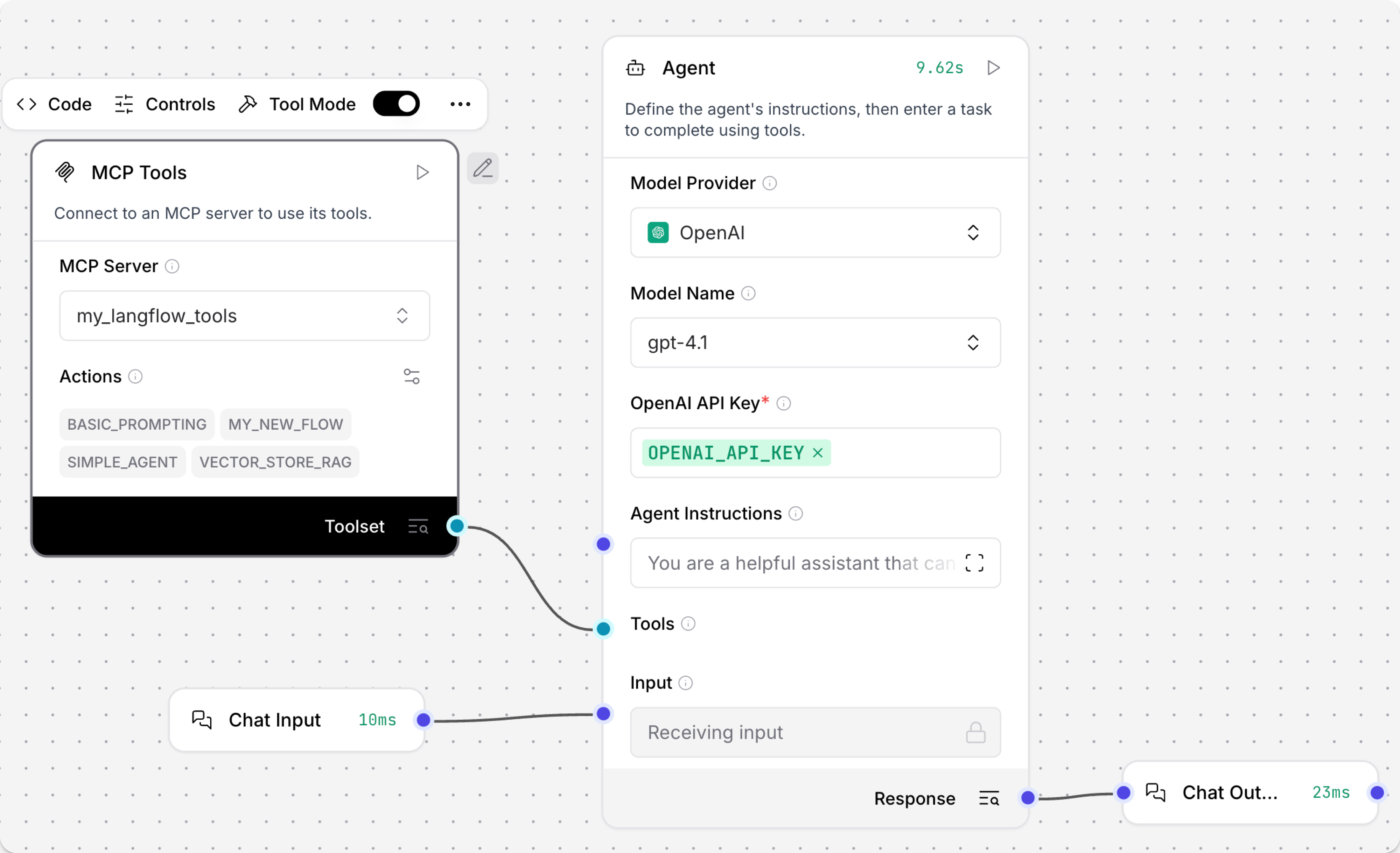 啟用 SSE 模式的 MCP Components