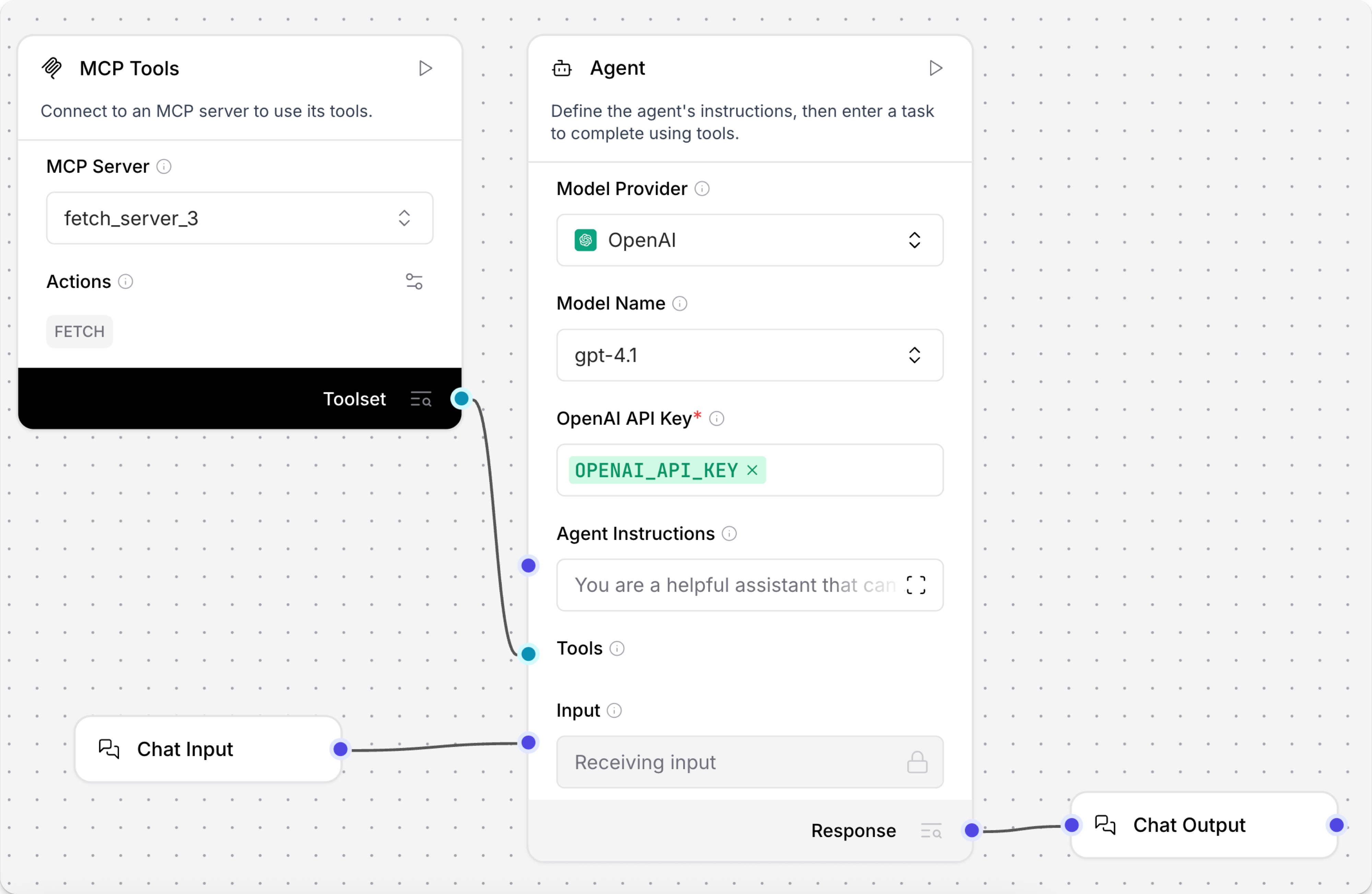 MCP Tools Components在 STDIO 模式中